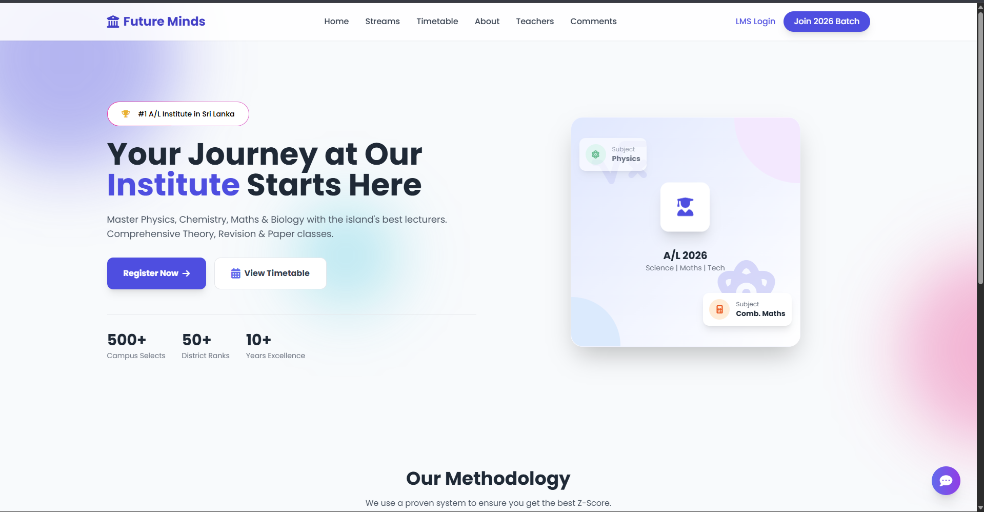 Future Minds Website